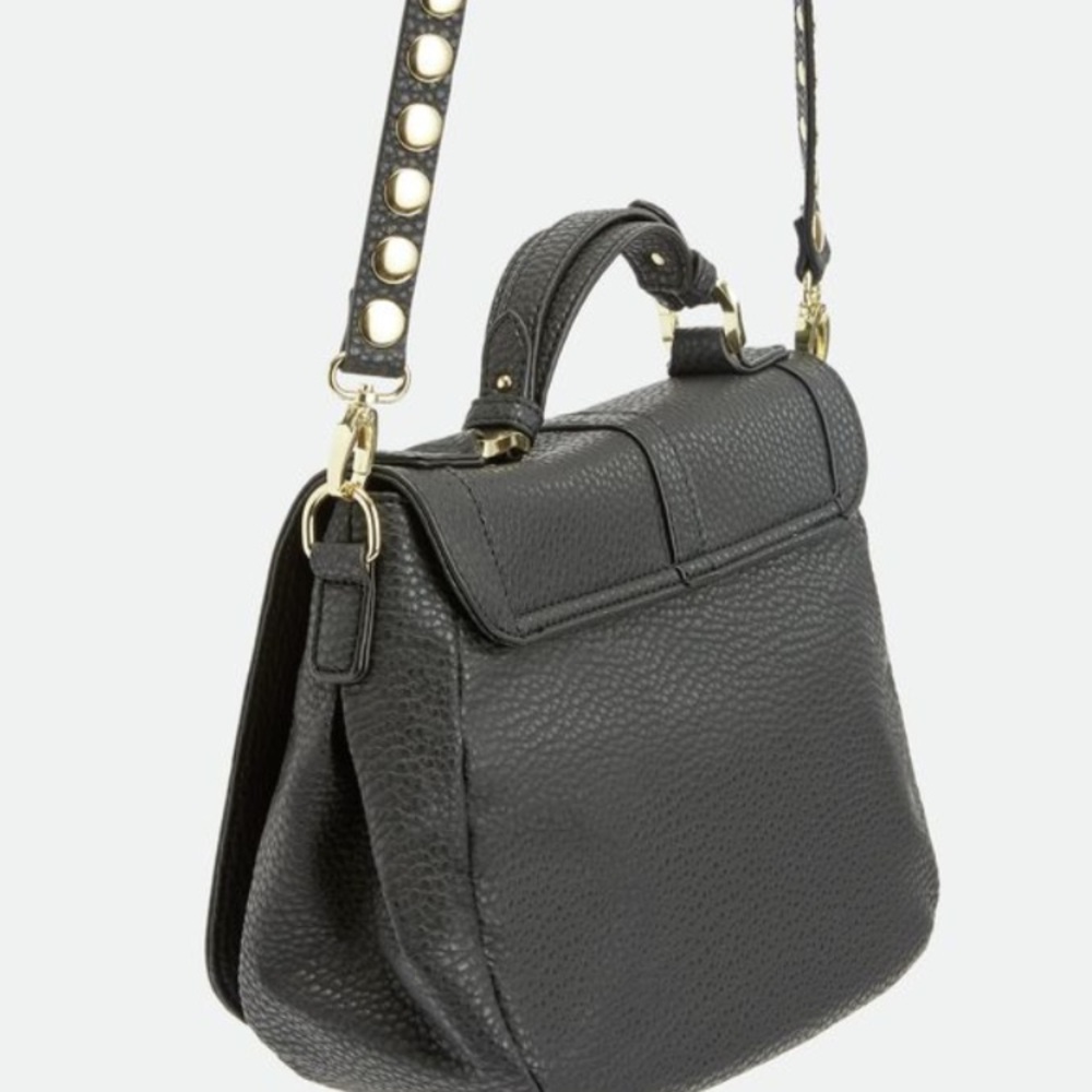 Black Bag w/ Studded Strap - Picture 4 of 8